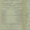 1887, The Harbour Lights , theatre programmes, love theatre programmes
