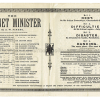 1890, THE CABINET MINISTER, Love Theatre Programmes