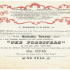 1893, love in tandem , Love Theatre Programmes, Programme