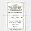 1926 THE LAST MRS CHEYNEY St James's Theatre