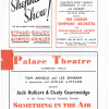 Theatre Programmes, Love theatre programmes, Threes a family, Palace Theatre, London Theatre