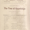 The Tree of knowledge, st james theatre, theatre programmes, london theatre
