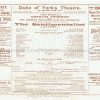 1901 theatre programme