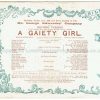 1894 - Daly's Theatre - A Gaiety Girl
