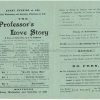 1894 Garrick Theatre, The Professor's Love Story