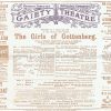 1907 Gaiety Theatre, Girls of Gottenburg