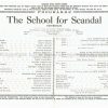1926-27 SCHOOL FOR SCANDAL Old Vic