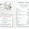 1948 TWELFTH NIGHT New Theatre