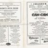 1954 COLISEIUM Cole Porter's Can-Can