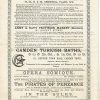 1880 PIRATES OF PENZANCE Opera Comique D'OYLY CARTE