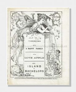 1874 Gaiety Theatre Island of Bachelors