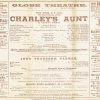 1893 CHARLEY'S AUNT Globe Theatre
