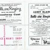 1957 BELLS ARE RINGING Coliseum Theatre