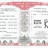 1955 DANNY KAYE London Palladium