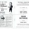 1938 DEAR OCTOPUS Queen's Theatre