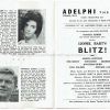 1962 THE BLITZ Adelphi Theatre