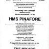 1987 PIRATES OF PENZANCE Barbican Centre