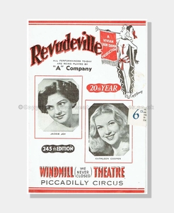 1951 REVUDEVILLE Windmill Theatre