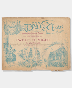 1894 Twelfth Night Daly's Theatre