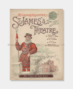 1896 The Prisoner of Zenda St James's Theatre