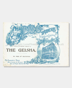 1898 THE GEISHA
