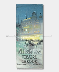 1912 - Alhambra Theatre, London - Variety