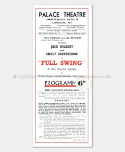 1942 Full Swing - Palace Theatre