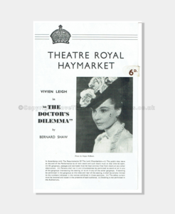 1942 Theatre Royal Haymarket Vivien Leigh