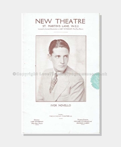 1929 Ivor Novello, New Theatre