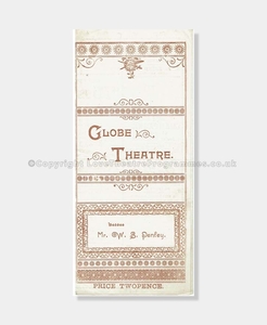 1897 Globe Theatre Miss Francis of Yale