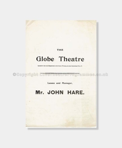 1899 Globe Theatre Gay Lord Quex