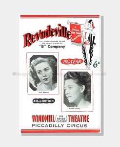 1950 REVUDEVILLE Windmill Theatre