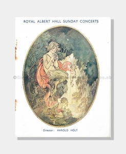 1933 YEHUDI MENUHIN Royal Albert Hall
