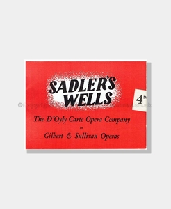 1949 HMS PINAFORE Sadler's Wells D'OYLY CARTE