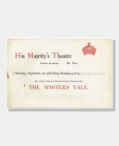 1906 THE WINTER'S TALE His Majesty's Theatre