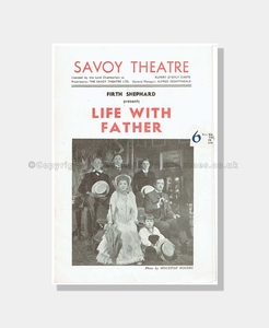 1947 LIFE WITH FATHER Savoy Theatre