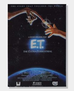1982 E.T. Extra Terrestrial FILM POSTER