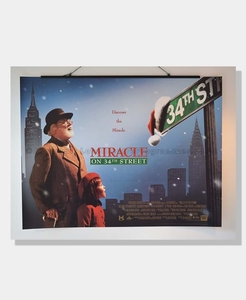 1994 MIRACLE ON 34th STREET Film Poster