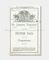 1923 PETER PAN St James's Theatre
