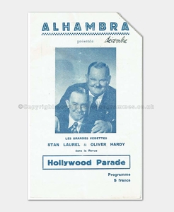 1947 HOLLYWOOD PARADE Laurel & Hardy