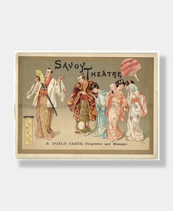 1885 THE MIKADO Savoy Theatre D'OYLY CARTE
