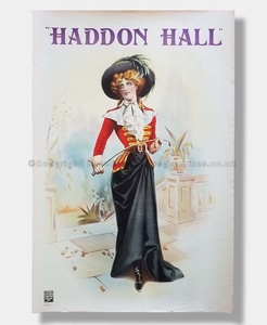 1920s D'Oyly Carte Poster HADDON HALL