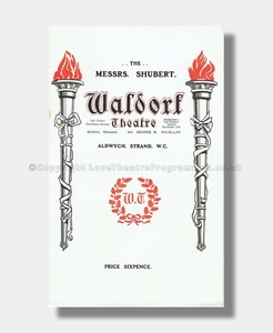 1906 THE SUPERIOR MISS PELLENDER Waldorf Theatre
