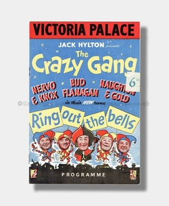 1952 The Crazy Gang RING OUT THE BELLS Victoria Palace