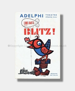 1962 THE BLITZ Adelphi Theatre