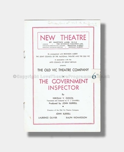 1948 THE GOVERNMENT INSPECTOR New Theatre