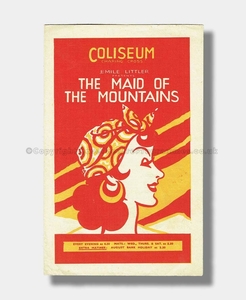 1942 MAID OF THE MOUNTAINS London Coliseum